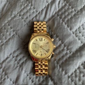 Gold Michael Kors watch